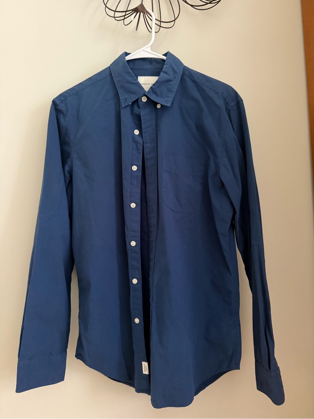 American Eagle Blue Button Down Shirt